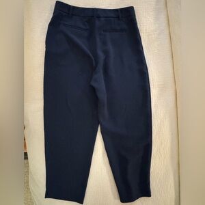 Aritzia Wilfred tie front pants, blue